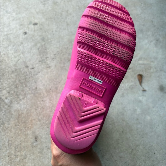 Hunter Pink Rain Boots - Picture 8 of 15